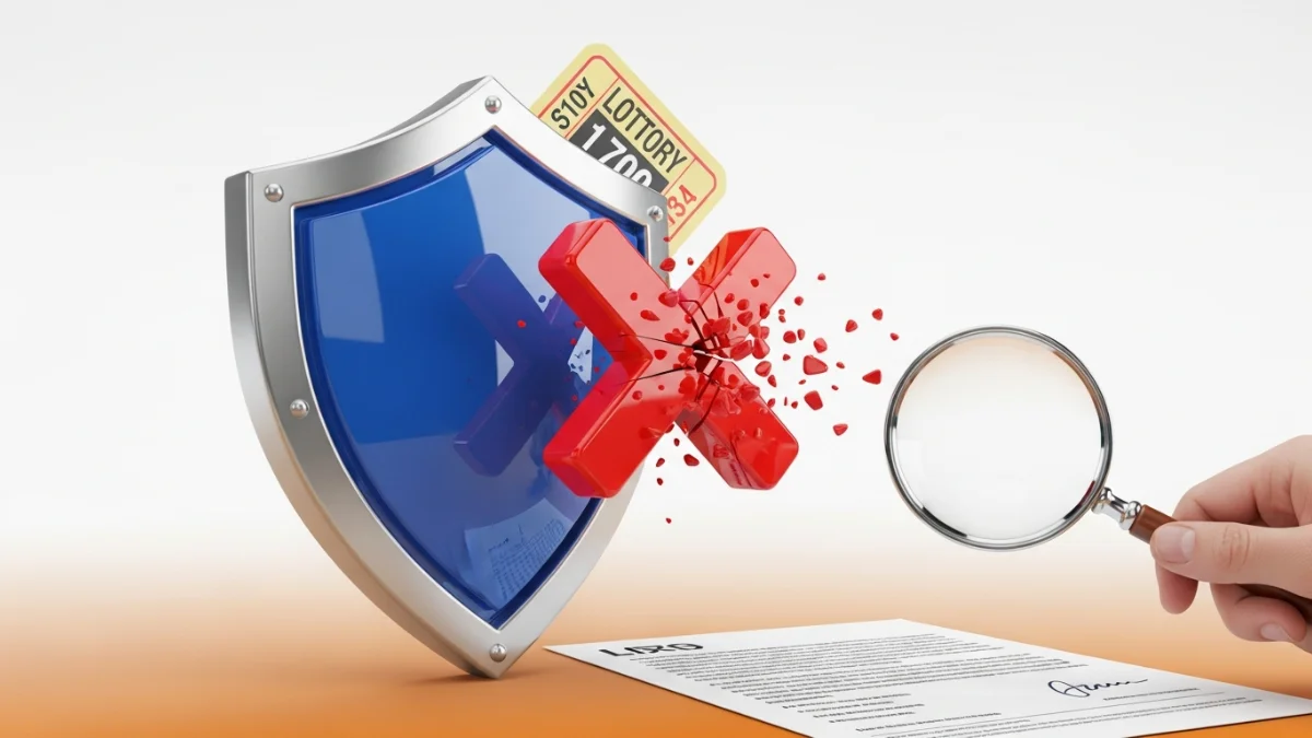 How to identify real vs fake Bodoland lottery scams